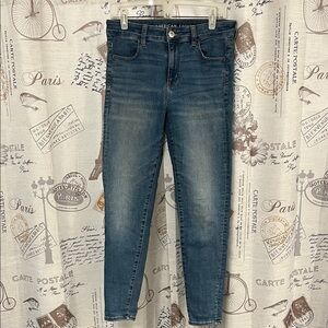 American Eagle Outfitters Women's Medium Wash Jeggings